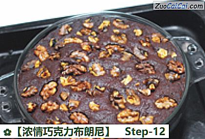 浓情巧克力布朗尼做法第十二步骤
