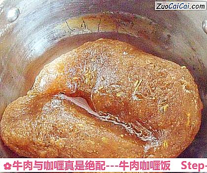 牛肉与咖喱真是绝配做法第二步骤