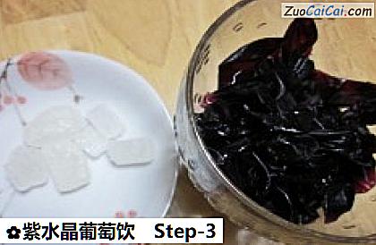 紫水晶葡萄饮做法第三步骤