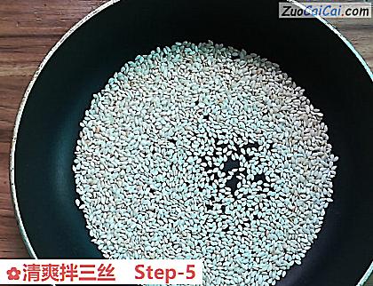 清爽拌三丝做法第五步骤