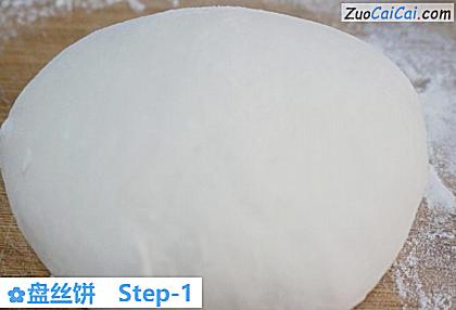 盘丝饼做法第一步骤