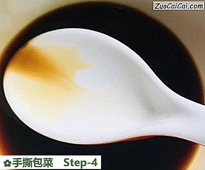 手撕包菜做法第四步骤