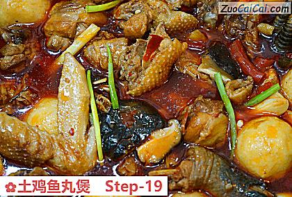 土鸡鱼丸煲做法第十九步骤