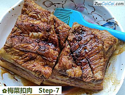 梅菜扣肉做法第七步骤