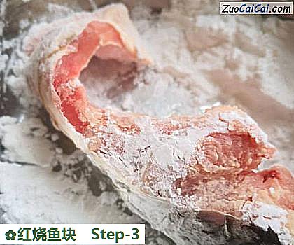 红烧鱼块做法第三步骤