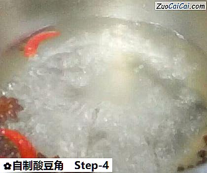 自制酸豆角做法第四步骤