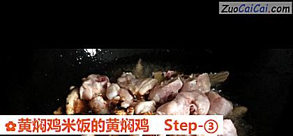 黄焖鸡米饭的黄焖鸡做法第三步骤