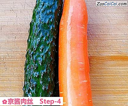 京酱肉丝做法第四步骤