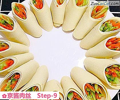 京酱肉丝做法第九步骤