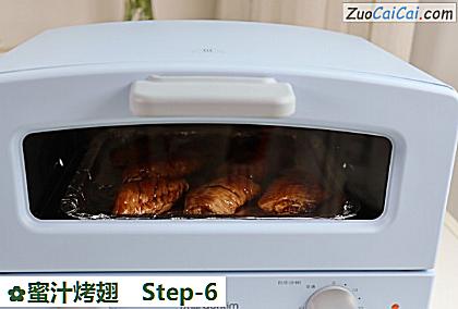 蜜汁烤翅做法第六步骤