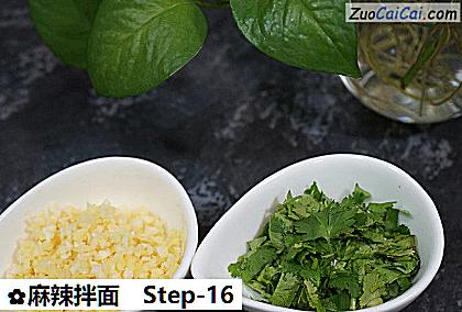 麻辣拌面做法第十六步骤