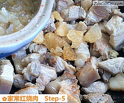 家常红烧肉做法第五步骤