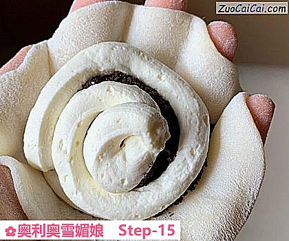 奥利奥雪媚娘做法第十五步骤