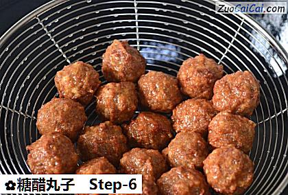 糖醋丸子做法第六步骤