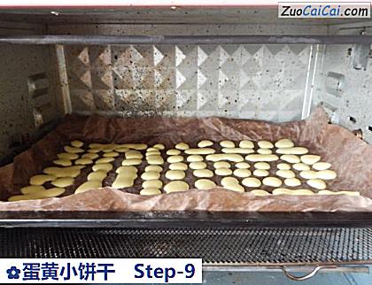 蛋黄小饼干做法第九步骤