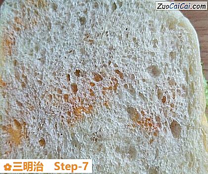 三明治做法第七步骤