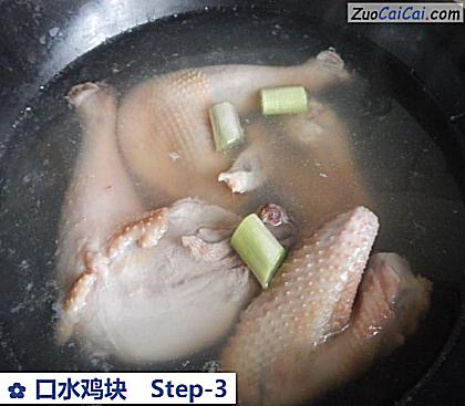 口水鸡块做法第三步骤