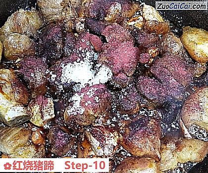 红烧猪蹄做法第十步骤