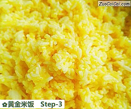 黄金米饭做法第三步骤
