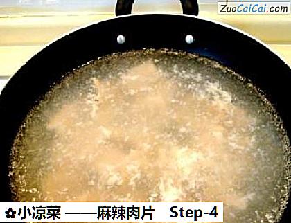 小凉菜——麻辣肉片做法第四步骤