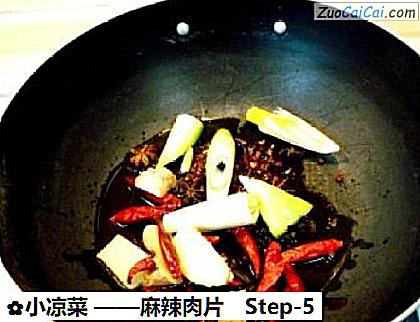 小凉菜——麻辣肉片做法第五步骤