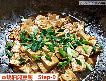 蚝油焖豆腐做法第九步骤