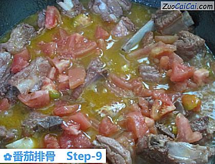番茄排骨做法第九步骤