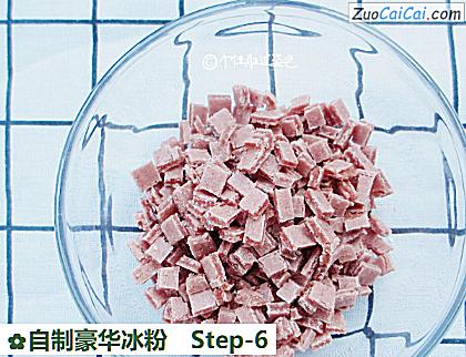 自制豪华冰粉做法第六步骤