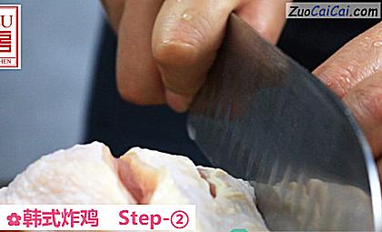韩式炸鸡做法第二步骤