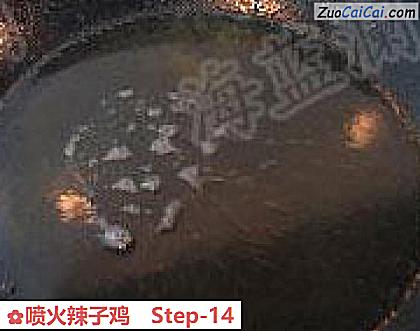 喷火辣子鸡做法第十四步骤