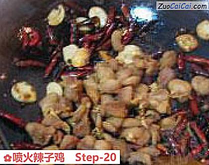 喷火辣子鸡做法第二十步骤