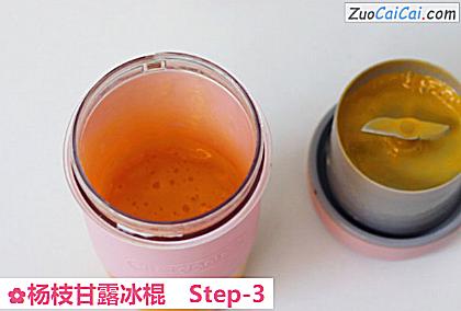 杨枝甘露冰棍做法第三步骤