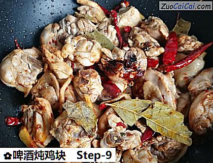 啤酒炖鸡块做法第九步骤