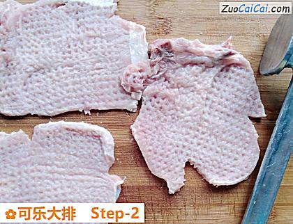 可乐大排做法第二步骤