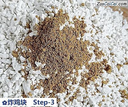 炸鸡块做法第三步骤