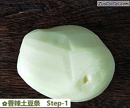 香辣土豆条做法第一步骤