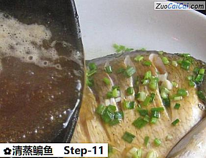 清蒸鳊鱼做法第十一步骤