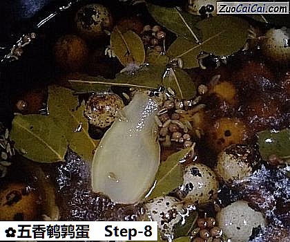 五香鹌鹑蛋做法第八步骤