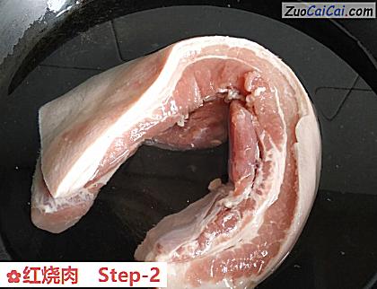红烧肉做法第二步骤
