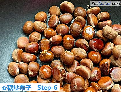 糖炒栗子做法第六步骤