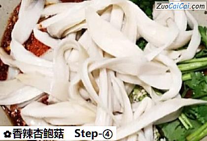 香辣杏鲍菇做法第四步骤