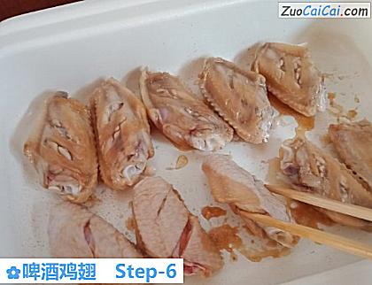 啤酒鸡翅做法第六步骤
