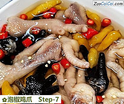 泡椒鸡爪做法第七步骤