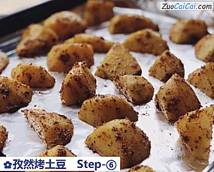 孜然烤土豆做法第六步骤