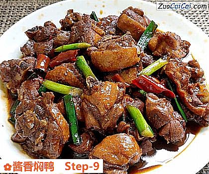 酱香焖鸭做法第九步骤