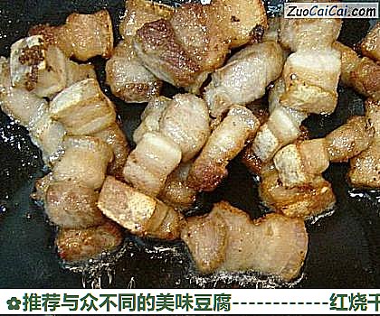 推荐与众不同的美味豆腐做法第三步骤