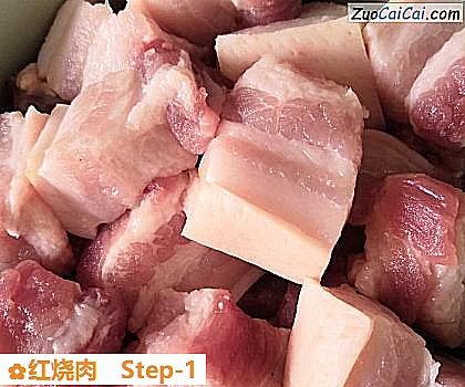 红烧肉做法第一步骤