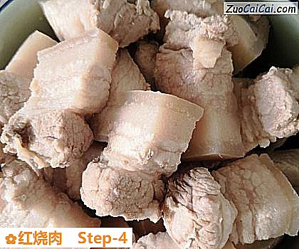 红烧肉做法第四步骤