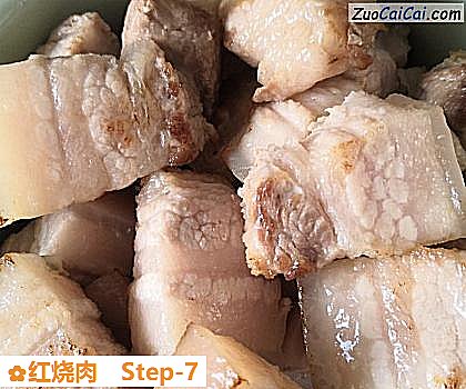 红烧肉做法第七步骤