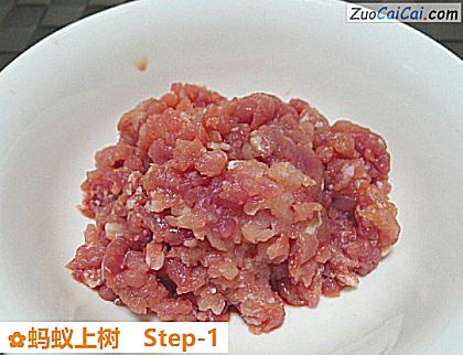 蚂蚁上树做法第一步骤